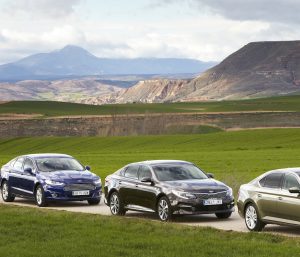 Comparativa berlinas medias populares