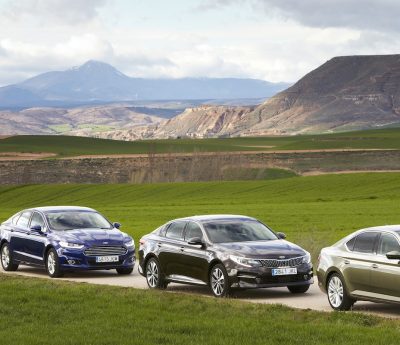 Comparativa berlinas medias populares