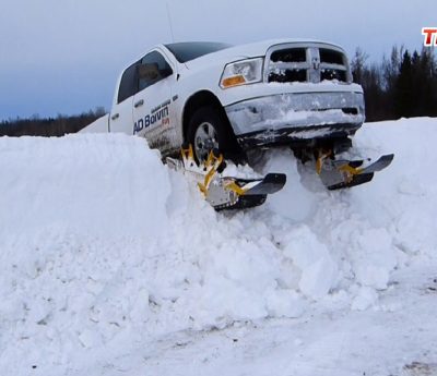 Orugas en las ruedas