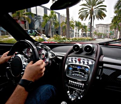 Pagani Huayra salpicadero