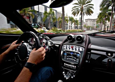 Pagani Huayra salpicadero