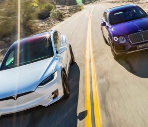 Bentley Bentayga contra Tesla Model X