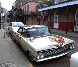 Los coches del Carnaval de Nueva Orleans