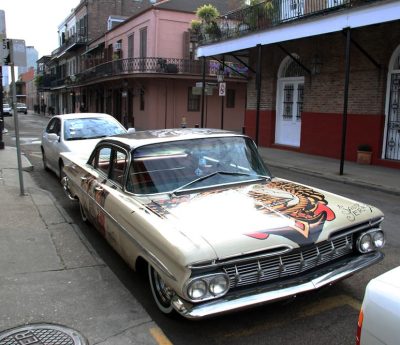 Los coches del Carnaval de Nueva Orleans