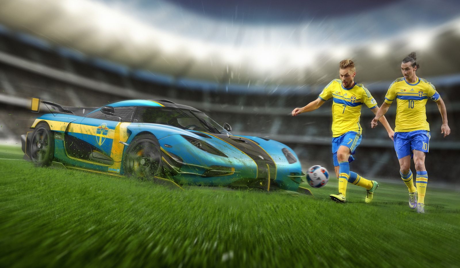 Coches de las selecciones