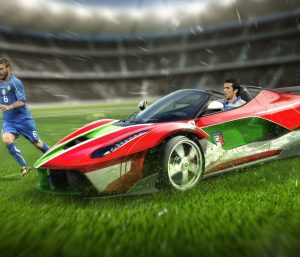 Coches de las selecciones