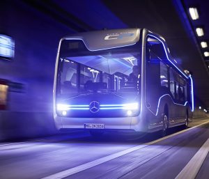 Autobús autónomo Mercedes
