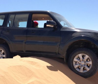 sacar coche de la arena