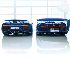 Bugatti Chiron y Vision Gran Turismo Concept
