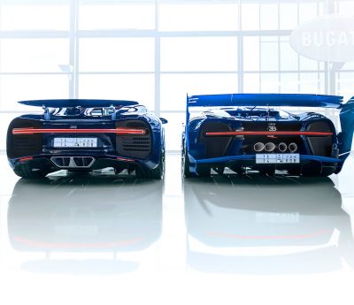 Bugatti Chiron y Vision Gran Turismo Concept