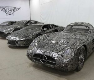 Superdeportivos hechos de chatarra