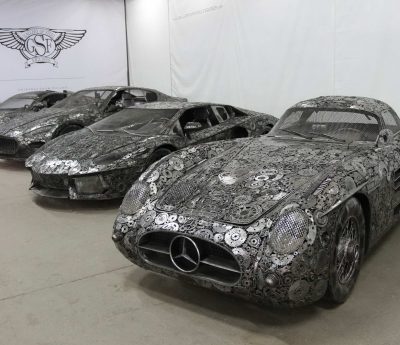 Superdeportivos hechos de chatarra