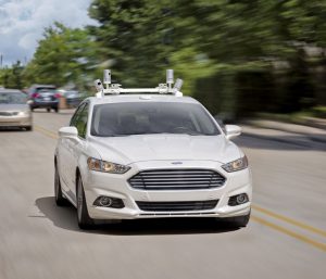 Ford Fusion Hybrid autónomo