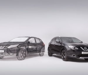 Nissan Qashqai impresión 3D