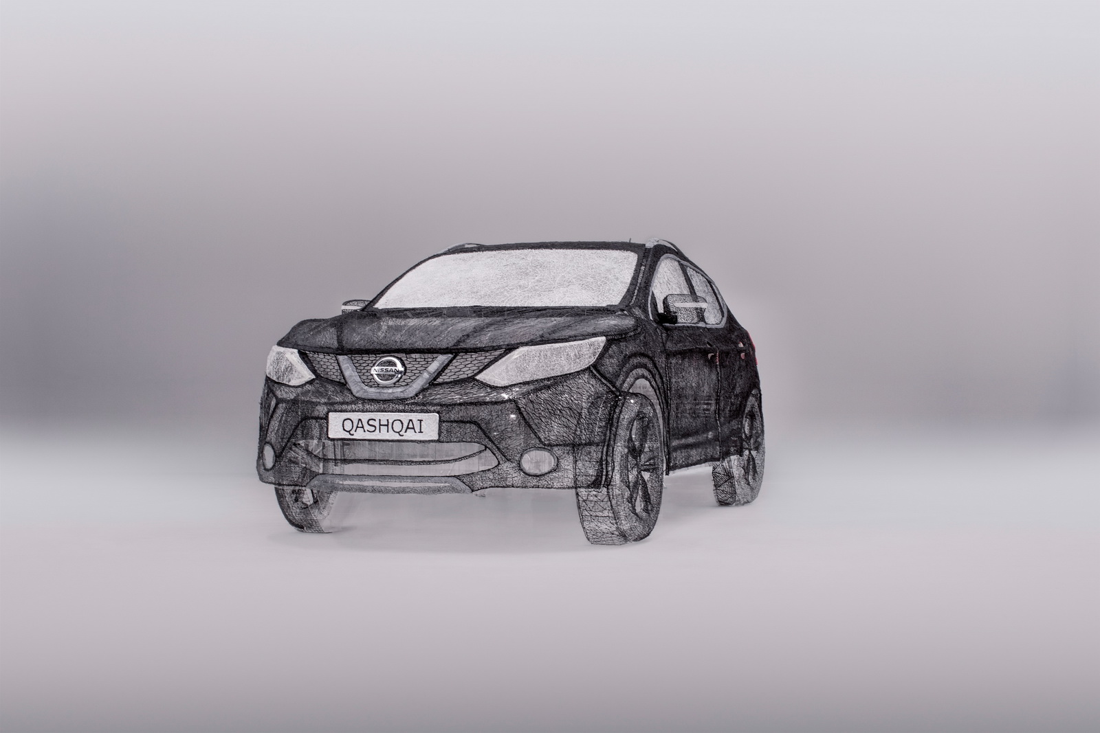 Nissan Qashqai impresión 3D