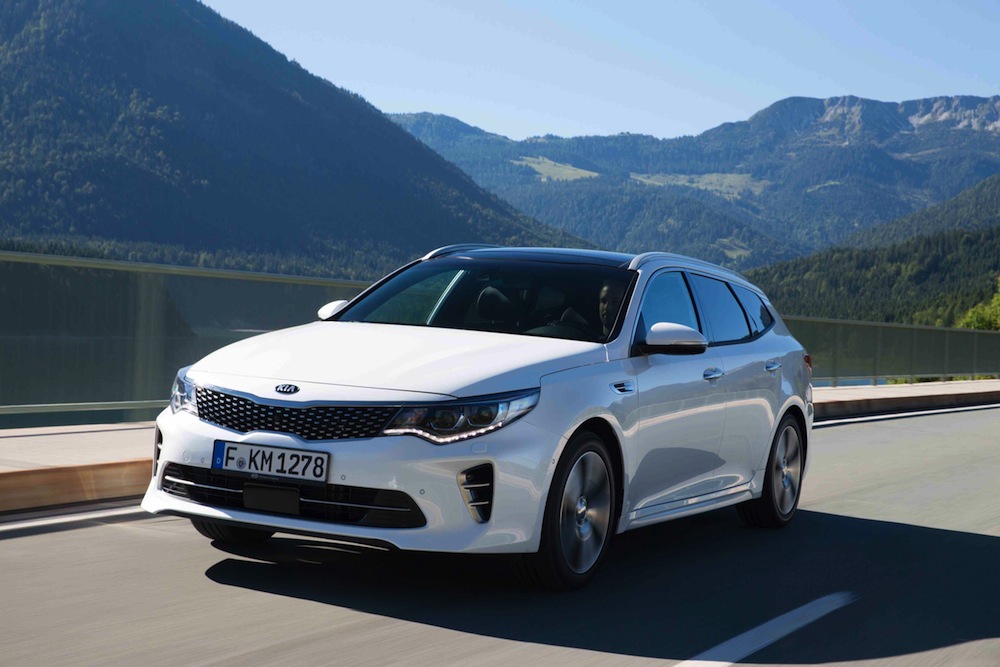Kia Optima Sportswagon // híbrido enchufable
