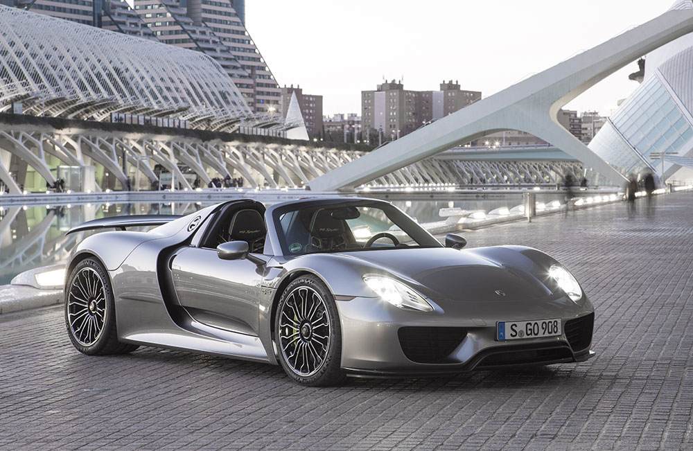 acelerador Porsche 918 Spyder