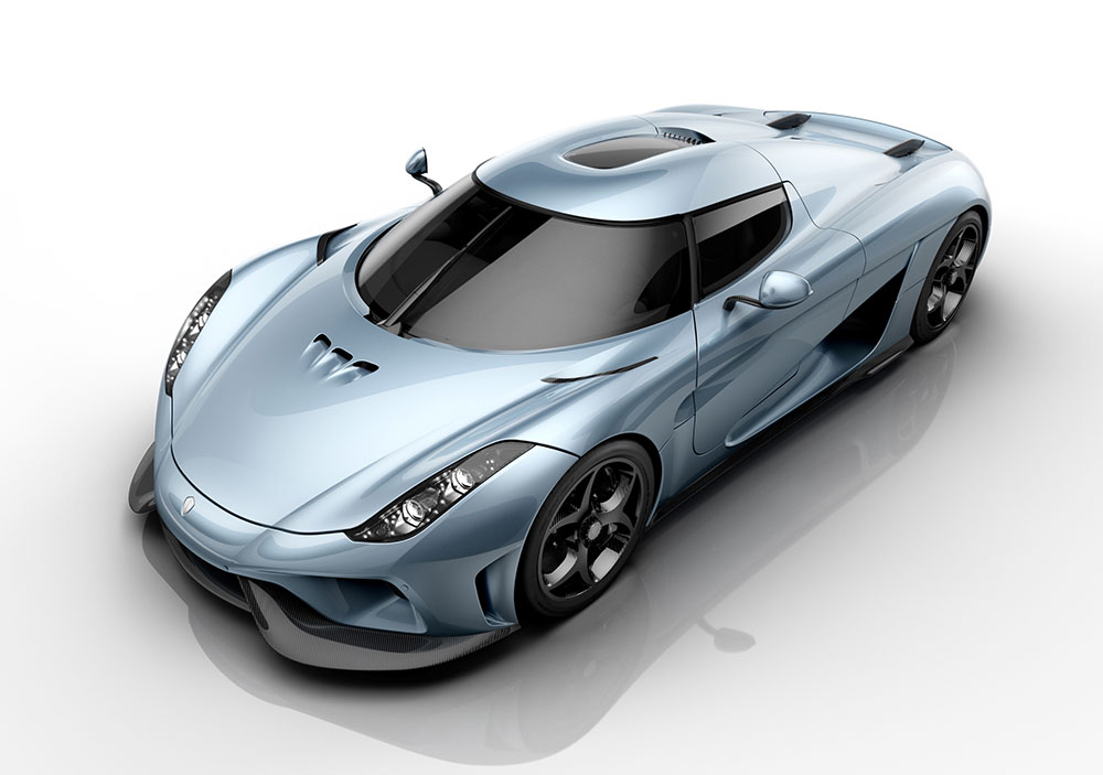 acelerador Koenigsegg Regera