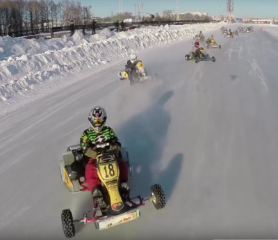 Karts sobre nieve