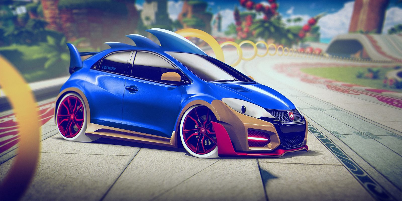 Sonic: Honda Civic Type R