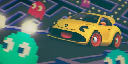 PacMan Volkswagen Beetle