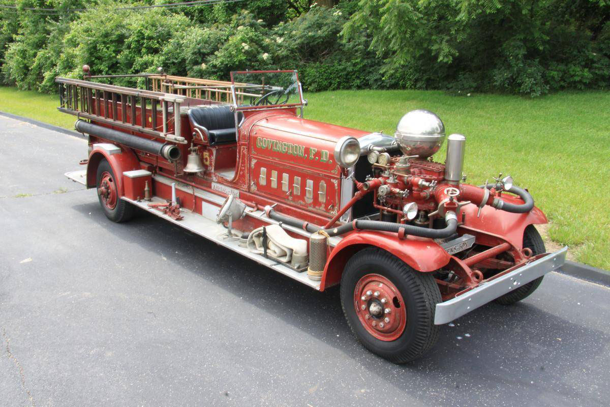 camiones de bomberos