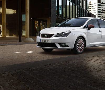 Seat Ibiza blanco