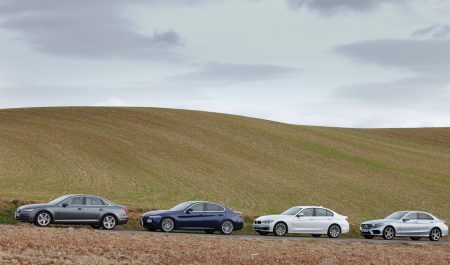 Comparativa: cuatro berlinas de tamaño medio