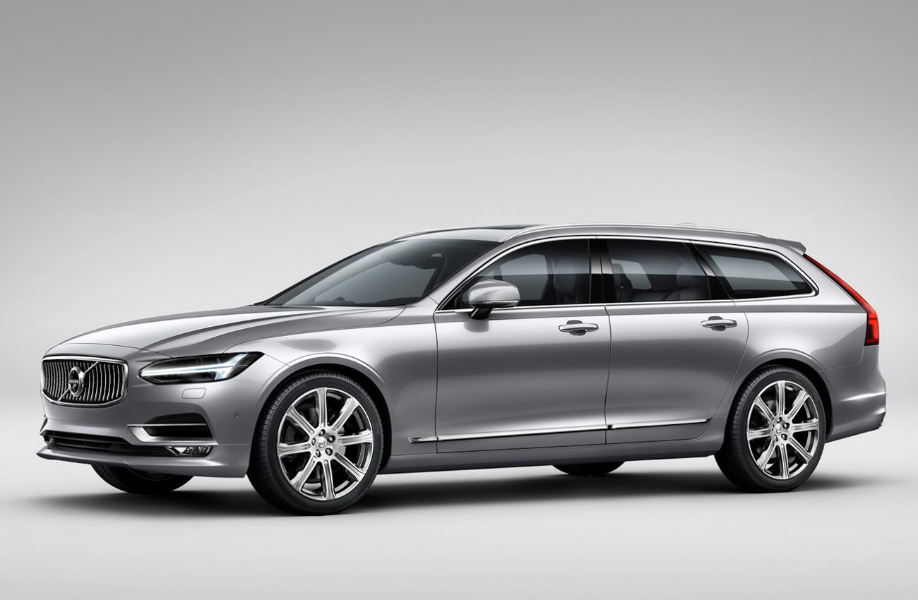 mejor coche de lujo // Volvo V90