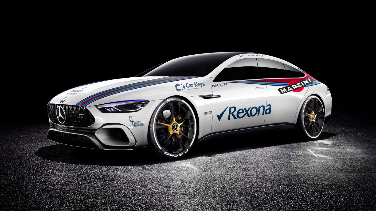 Williams F1 2017 AMG GT Concept