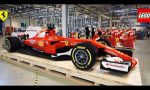 Así se construye un Ferrari F1 con 350.000 piezas de Lego