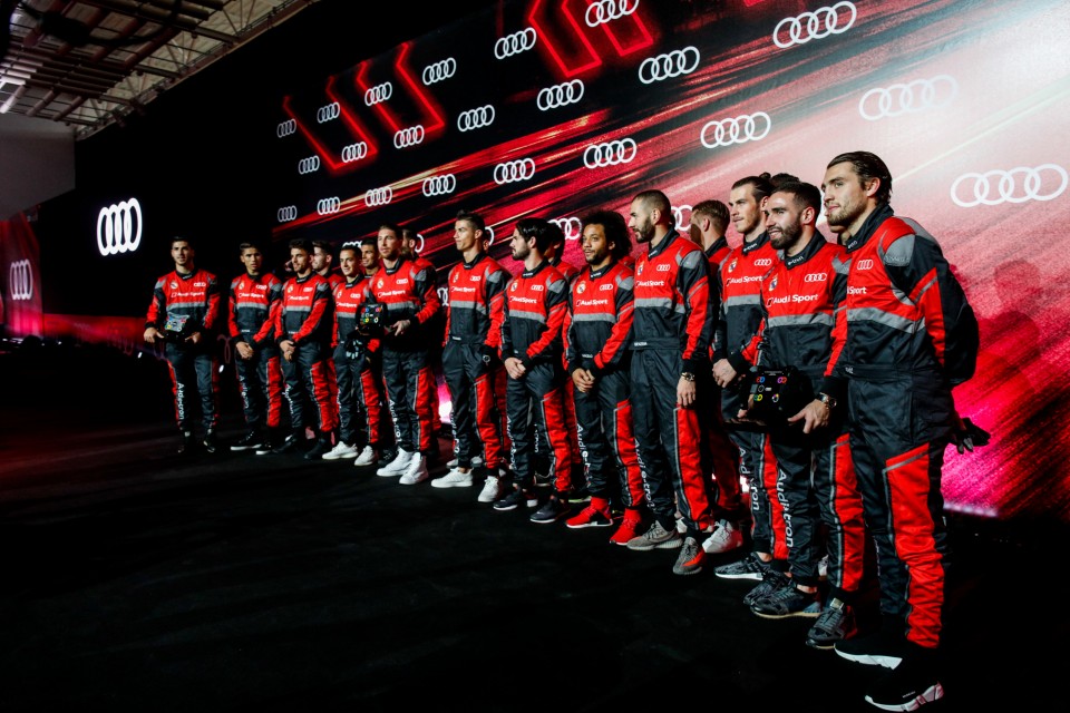 Los Audi del Real Madrid