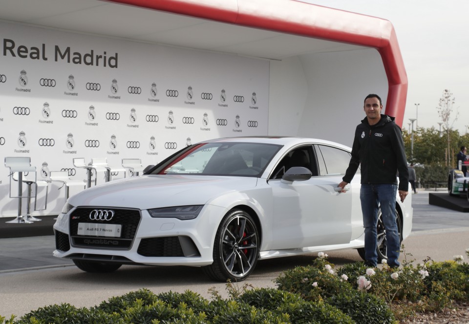 Keylor Navas: Audi RS 7