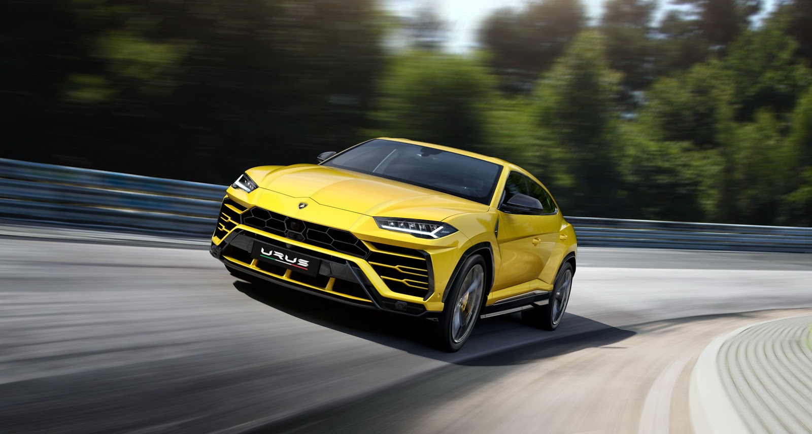 3. Lamborghini Urus: 3,6 segundos