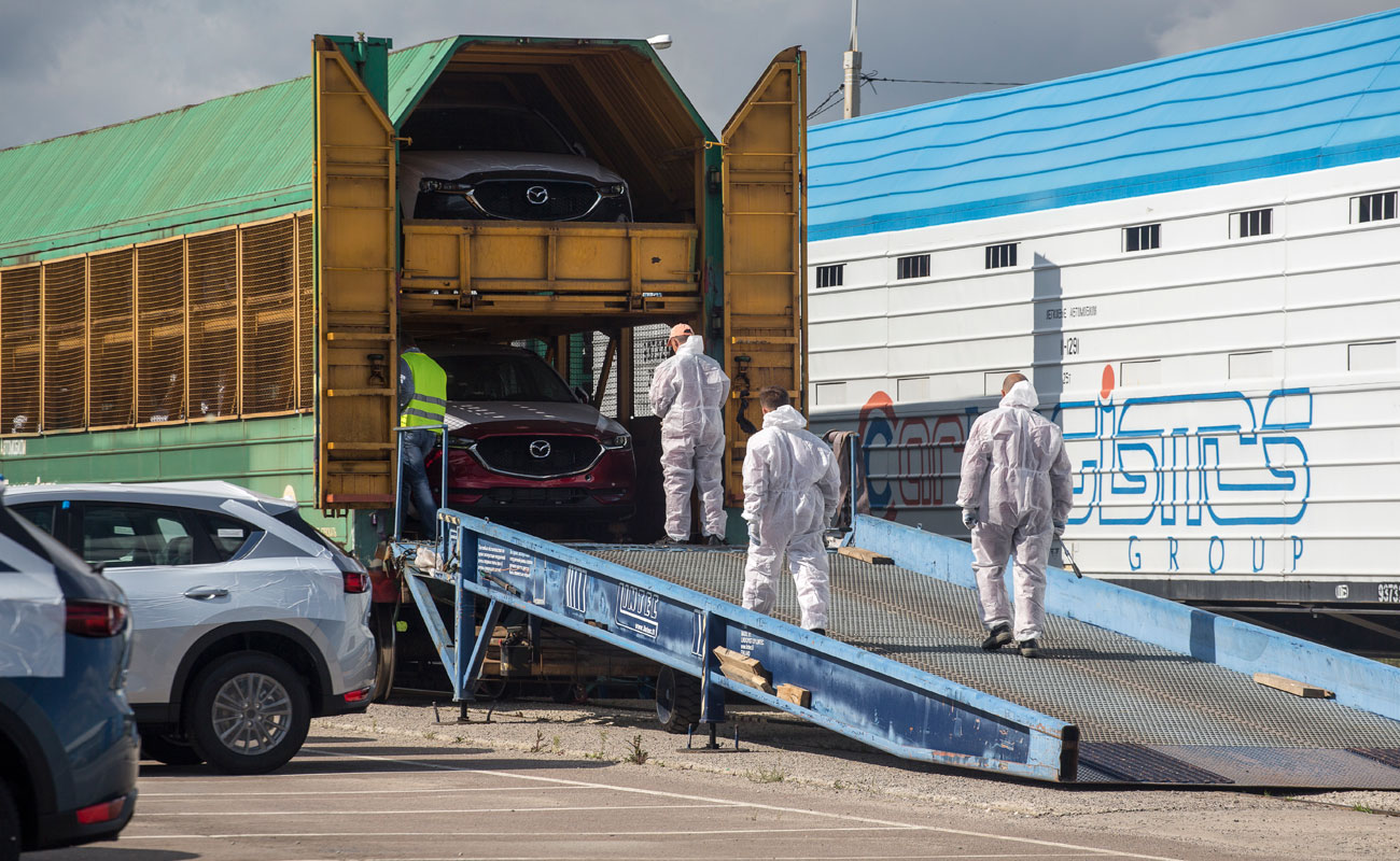 Mazda y el Transiberiano