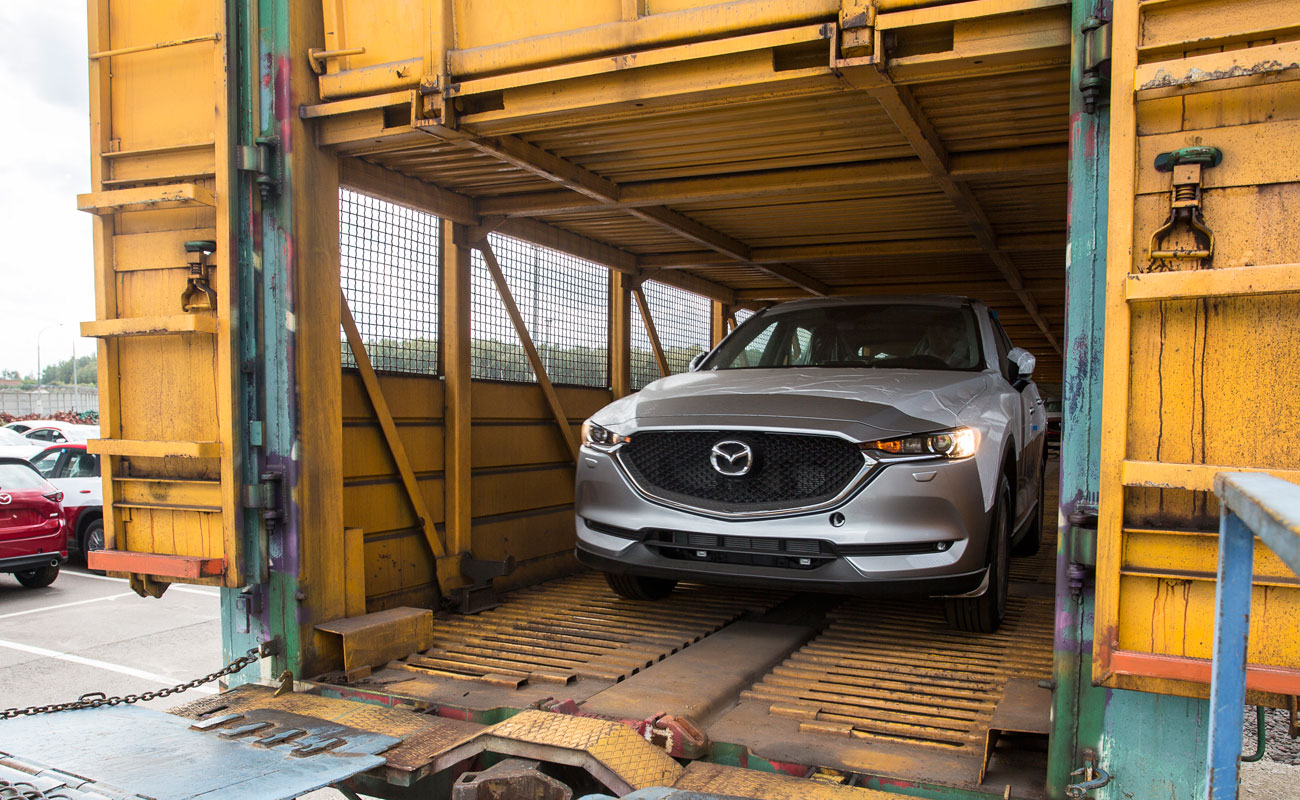 Mazda y el Transiberiano