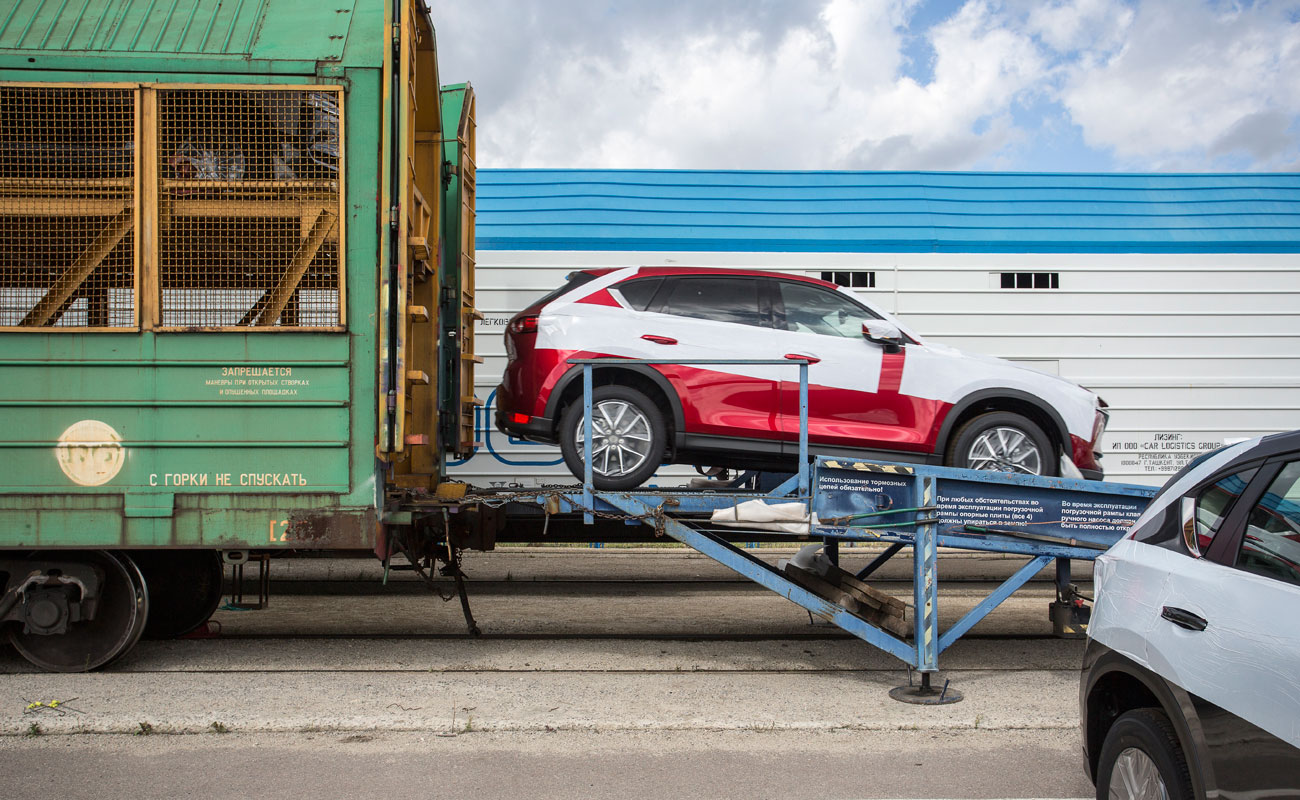 Mazda y el Transiberiano