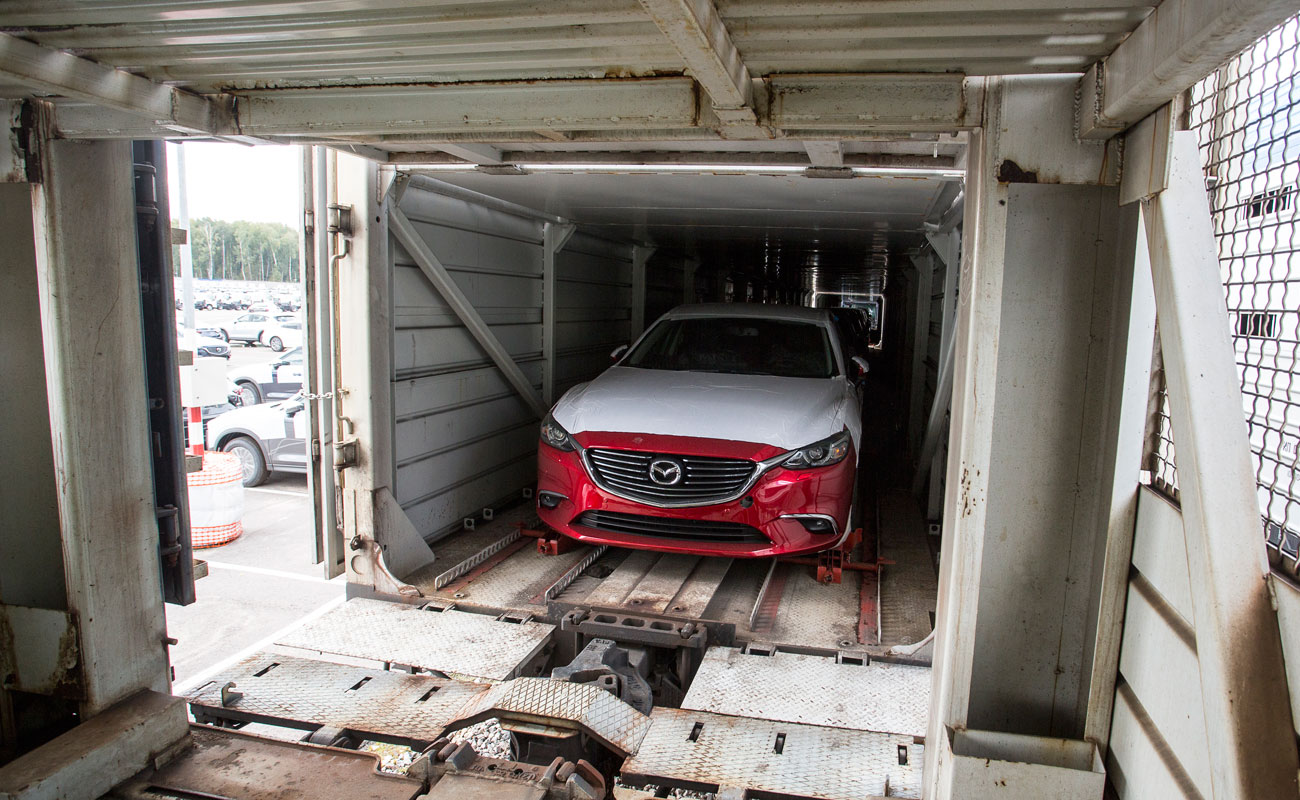 Mazda y el Transiberiano