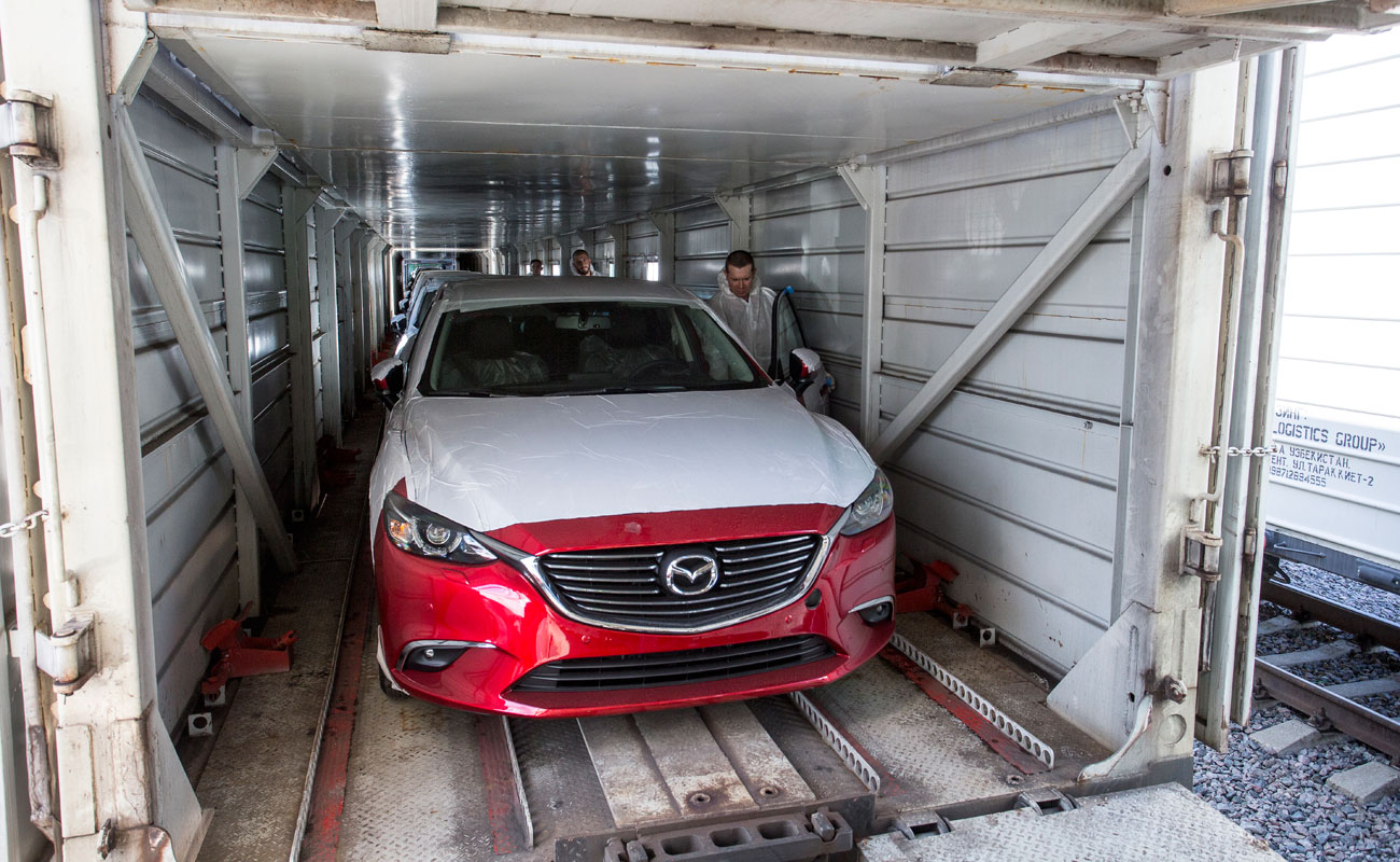 Mazda y el Transiberiano