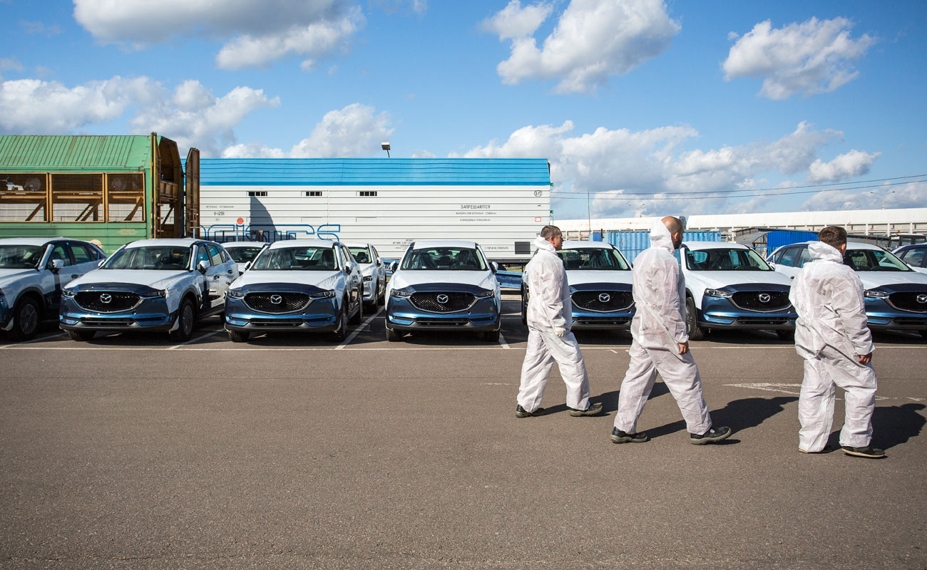 Mazda y el Transiberiano