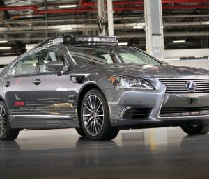 Coche autonomo Toyota
