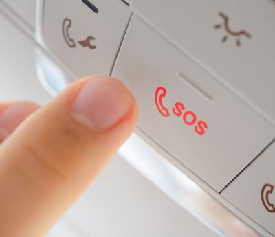 accidente coche emergencia sos