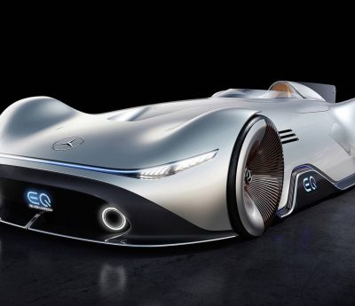 Mercedes Benz Vision EQ Silver Arrow