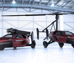 coche volador PAL V Liberty