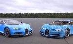 Un Bugatti Chiron de Lego a escala real… ¡que se puede conducir!