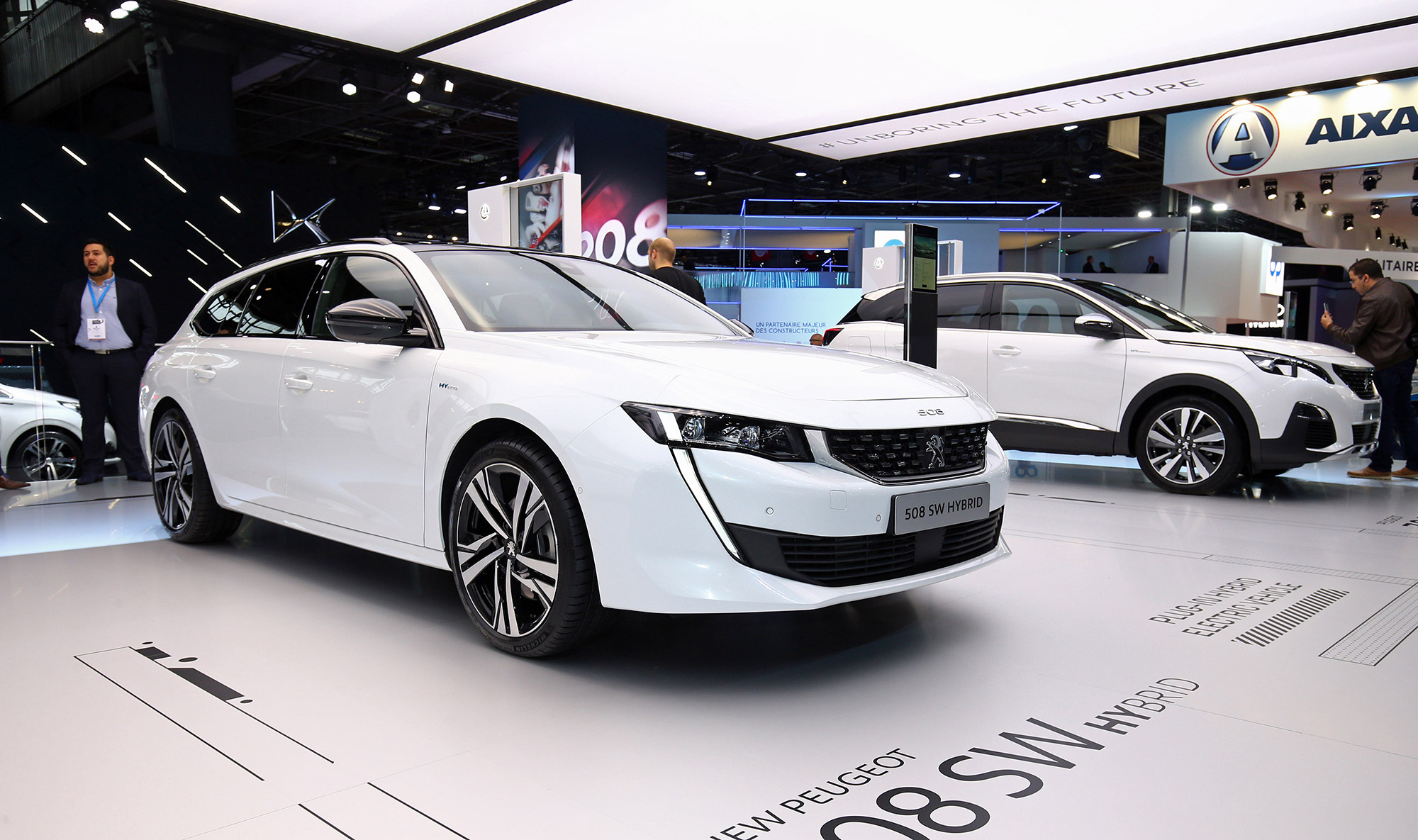 Peugeot 508 Hybrid y 3008 Hybrid 4