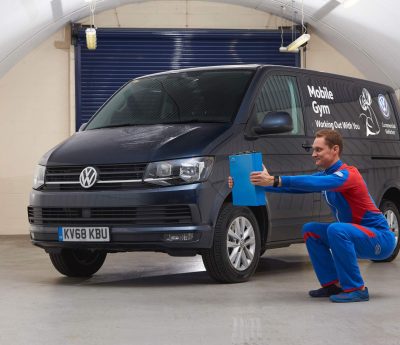 Furgoneta gimnasio