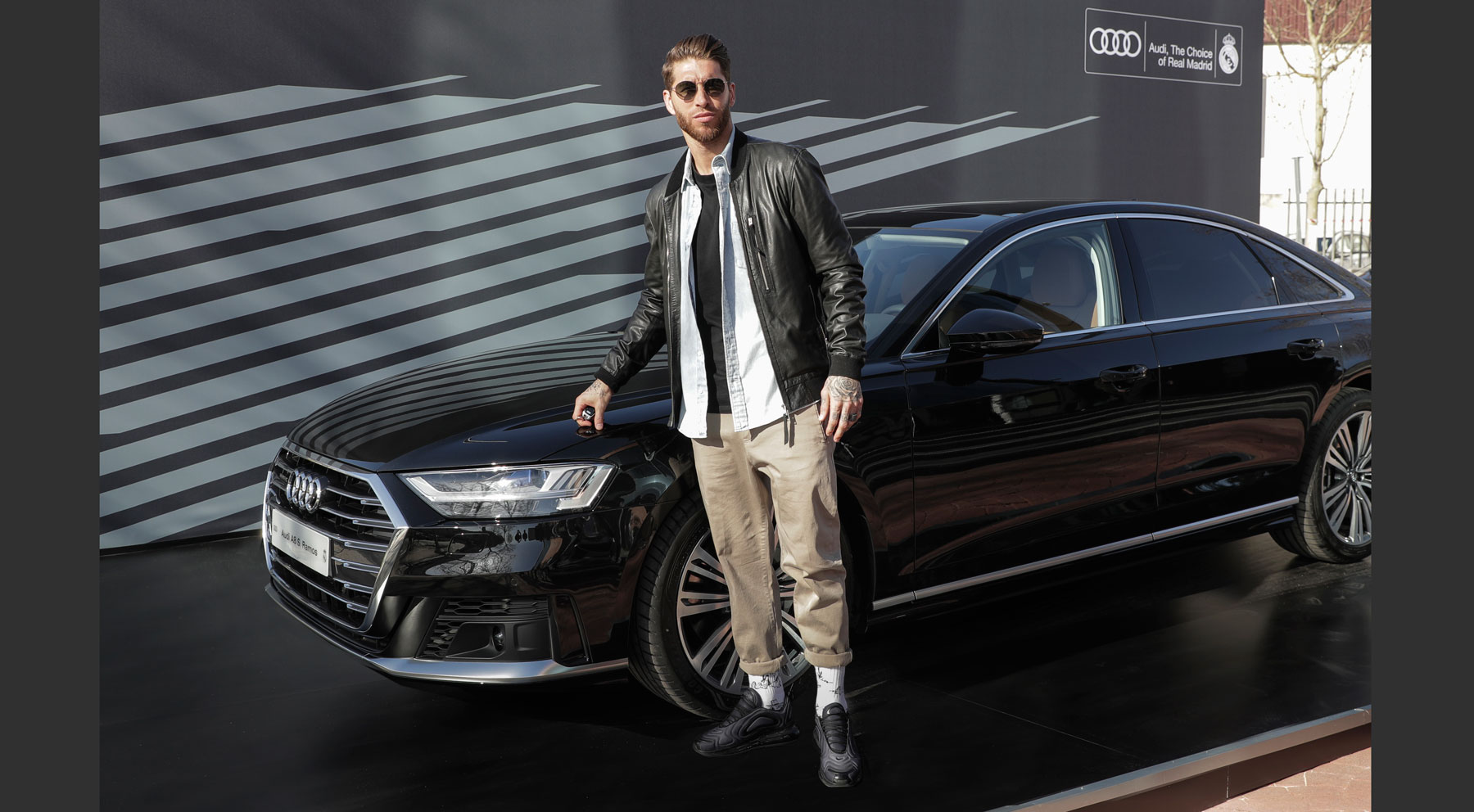 Sergio Ramos / Audi A8 50 TDI