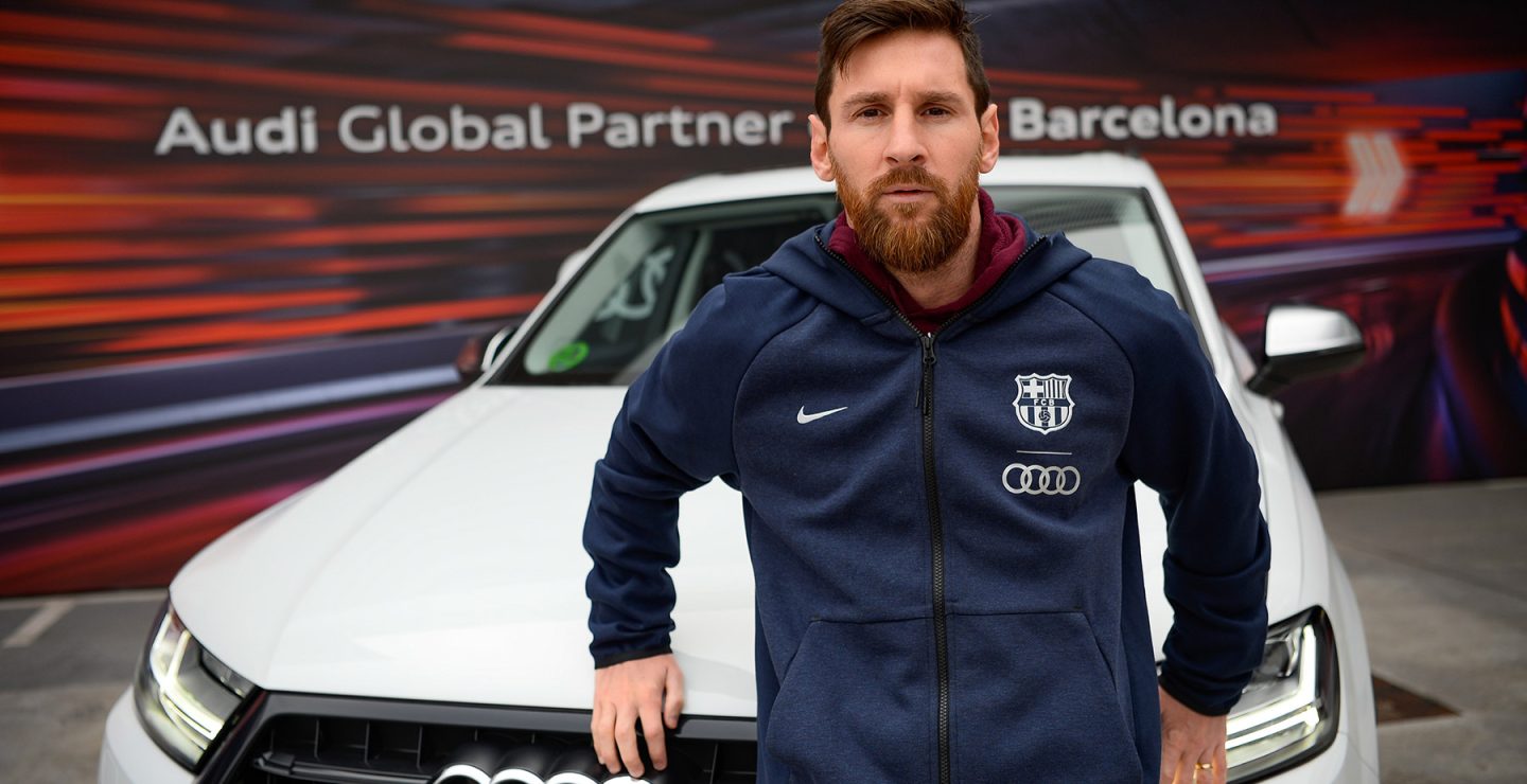 Audi jugadores Barcelona
