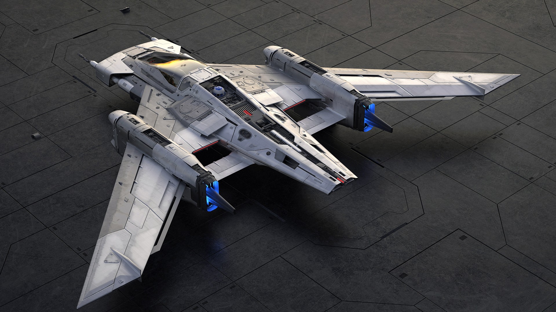 Tri-Wing S-91x Pegasus Starfighter